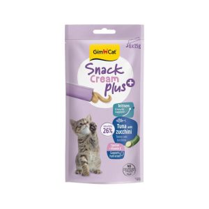 Gimcat Snack Cream Kitten Ton Balıklı & Kabaklı Kedi Ödülü 6x15gr