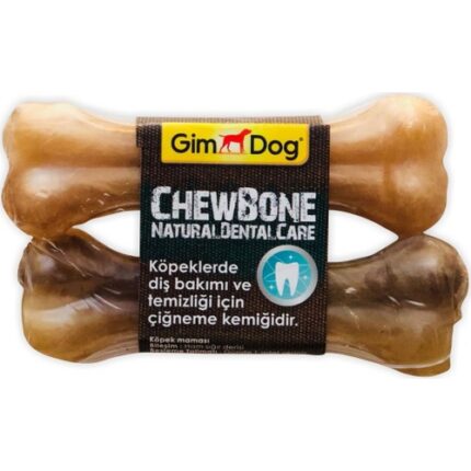 Gimdog Mordimi Natural Press Kemik 11cm (2'li Paket)