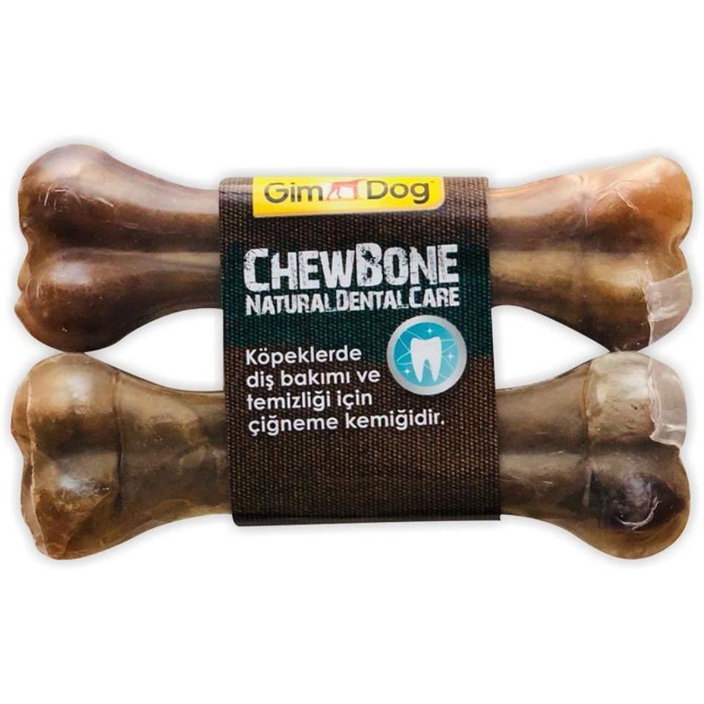 Gimdog Mordimi Natural Press Kemik 14cm (2'li Paket) Gimdog Mordimi Natural Press Kemik 14cm (2'li Paket)