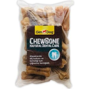 Gimdog Mordimi Press Naturel Kemik Köpek Ödülü (25li Paket) - 5 Cm