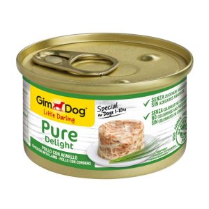Gimdog Pure Delight Kuzulu Tavuklu Köpek Konservesi 150 gr