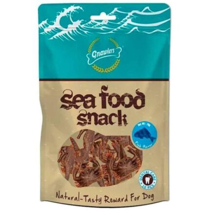 Gnawlers Sea Food Snack Fish Köpek Ödülü 70 Gr