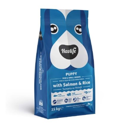 Havlife Küçük Irk Somonlu Yavru Köpek Maması 3 kg