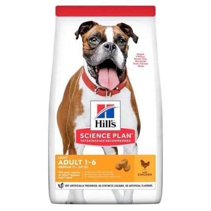 Hill's Adult Light Tavuklu Köpek Maması 14 Kg