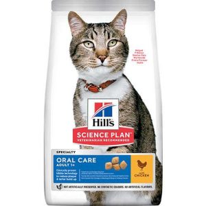 Hill’s Oral Care Tavuklu Ağız Sağlığı Kedi Maması 1