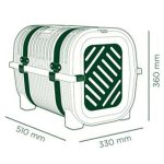 Innocozy Yeşil Koyu Yeşil Kedi Köpek Taşıma Çantası 33x51x36cm - Görsel 2