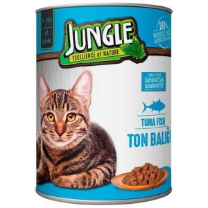 Jungle Ton Balıklı Kedi Konservesi 415 Gr