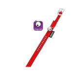 Karlie Deri Taşlı Kedi Tasma Xs 30 Cm-11 Mm Kırmızı