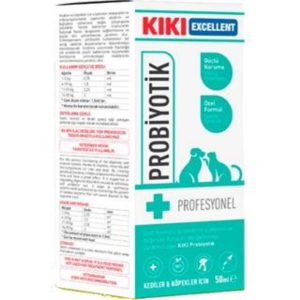 Kiki Excellent Kedi ve Köpek Probiyotik Şurup 50 Ml