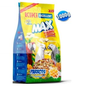 Kiki Excellent Kuş Max Menu Papağan Yemi 1000 Gr