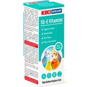 Kiki Excellent Kuş SE-E Vitamini 25 ml