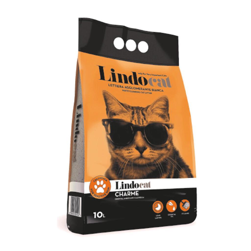 Lindocat Charme Amber Kokulu Kalın Taneli Kedi Kumu 10 Lt Lindocat Charme Amber Kokulu Kalın Taneli Kedi Kumu 10 Lt