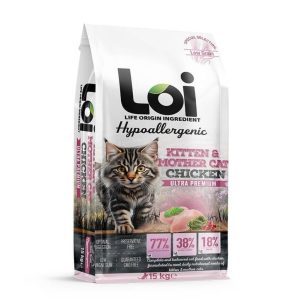 Loi Hipoalerjenik Tavuklu Yavru Kedi Maması 15 Kg