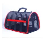 Migno Flybag Astra Fileli Kedi Köpek Taşıma Çantası - Kırmızı - Görsel 3