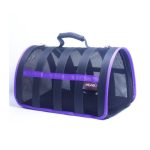 Migno Flybag Astra Fileli Kedi Köpek Taşıma Çantası - Mor - Görsel 3