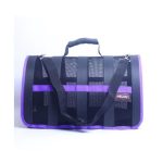 Migno Flybag Astra Fileli Kedi Köpek Taşıma Çantası - Mor - Görsel 5