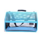 Migno Flybag Şeffaf Fileli Kedi Köpek Taşıma Çantası - Turkuaz - Görsel 3