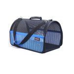 Migno Flybag Voyager Fileli Kedi Köpek Taşıma Çantası - Mavi-Siyah - Görsel 4