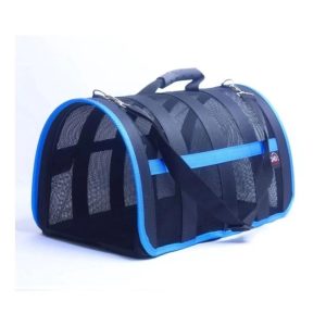 Migno Flybag Astra Fileli Kedi Köpek Taşıma Çantası - Mavi