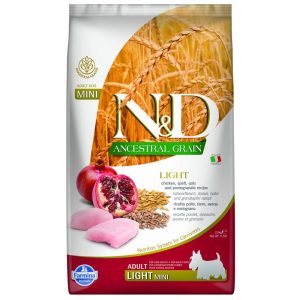 ND Az Tahıllı Tavuklu Light Mini Köpek Maması 2
