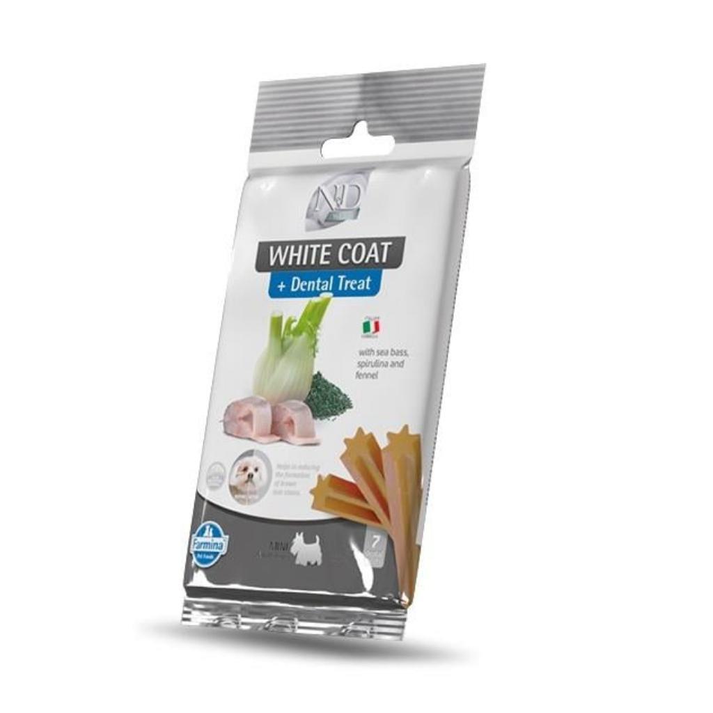 ND Dental Treat White Coat Mini Köpek Ödülü 60 Gr ND Dental Treat White Coat Mini Köpek Ödülü 60 Gr