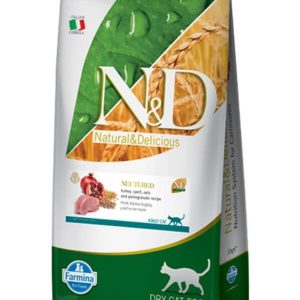 ND Düşük Tahıllı Hindili Kısırlaştırılmış Kedi Maması 10 Kg