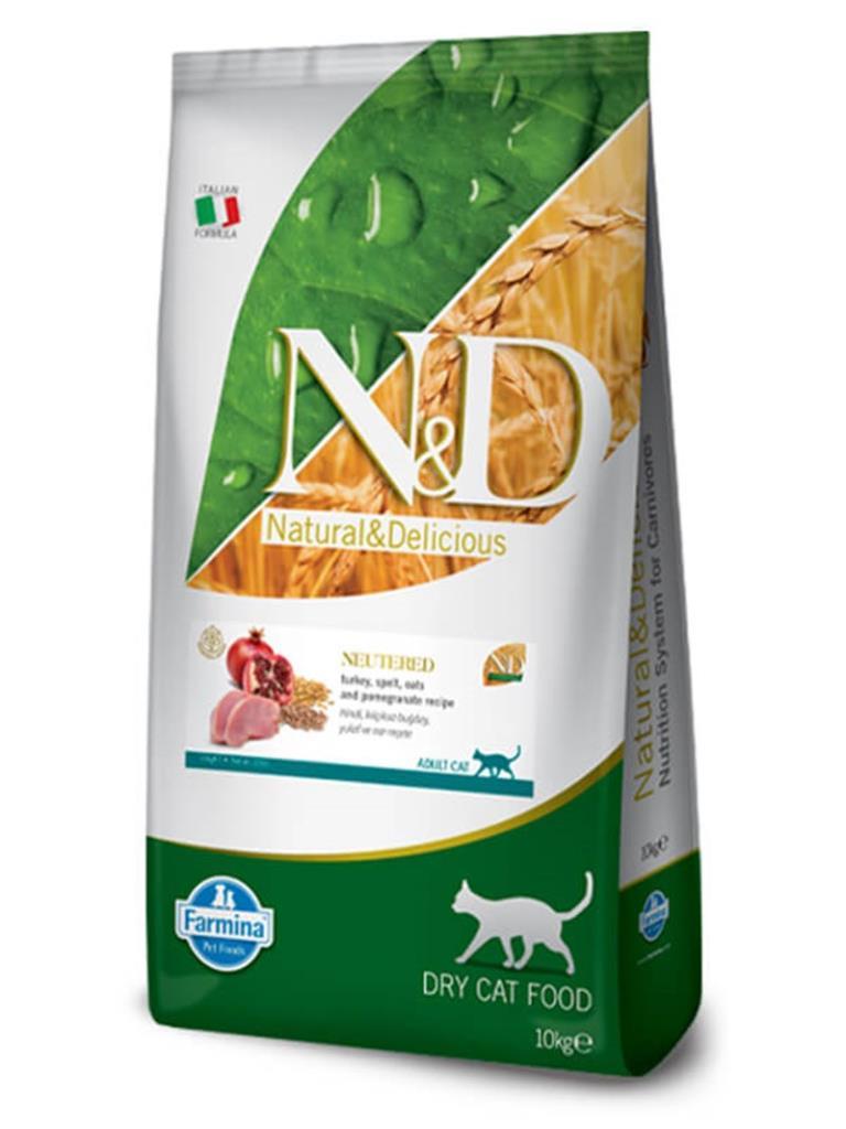 ND Düşük Tahıllı Hindili Kısırlaştırılmış Kedi Maması 10 Kg ND Düşük Tahıllı Hindili Kısırlaştırılmış Kedi Maması 10 Kg