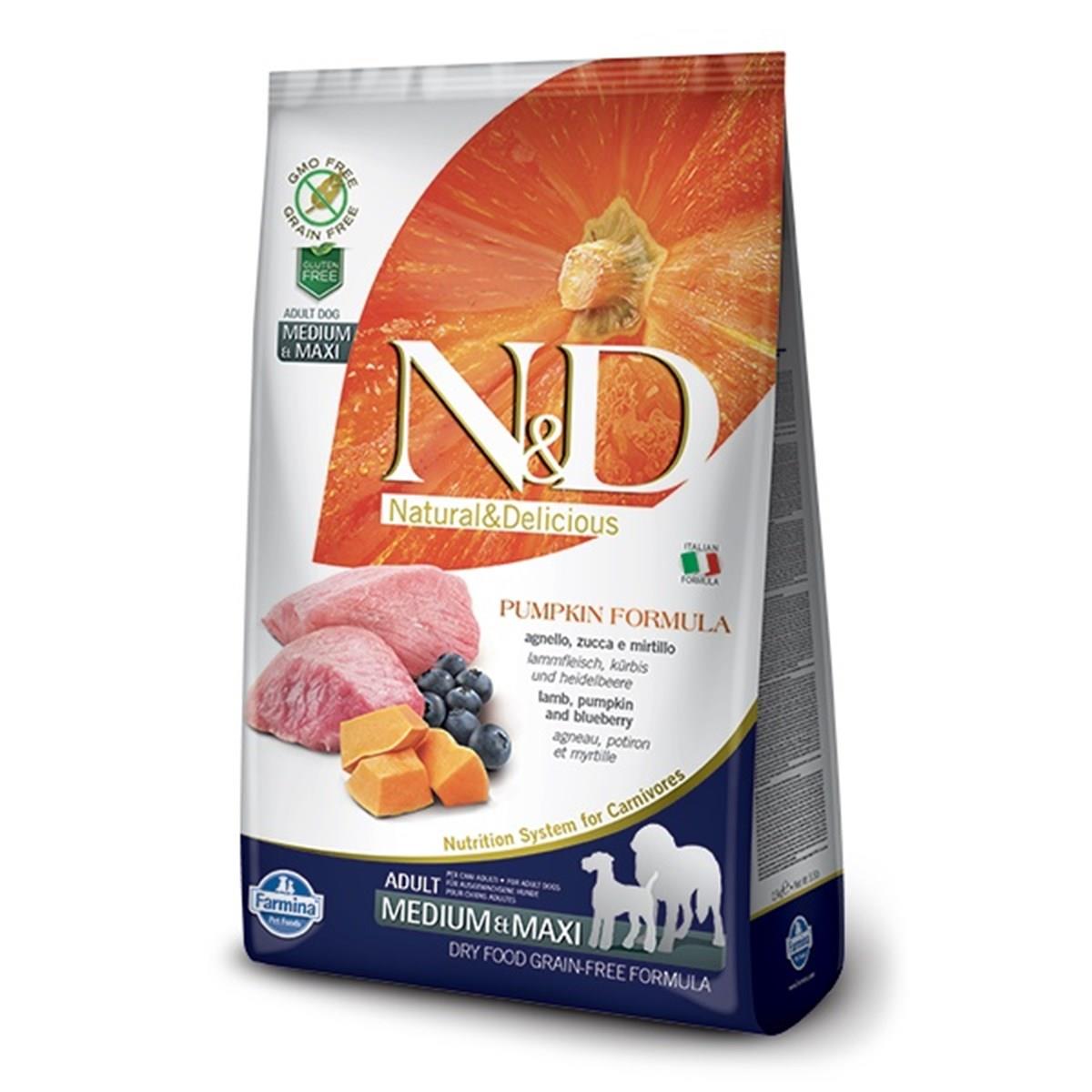 Nd Kuzu Etli Balkabaklı Yetişkin Medium & Maxi Köpek Maması 12 Kg Nd Kuzu Etli Balkabaklı Yetişkin Medium & Maxi Köpek Maması 12 Kg