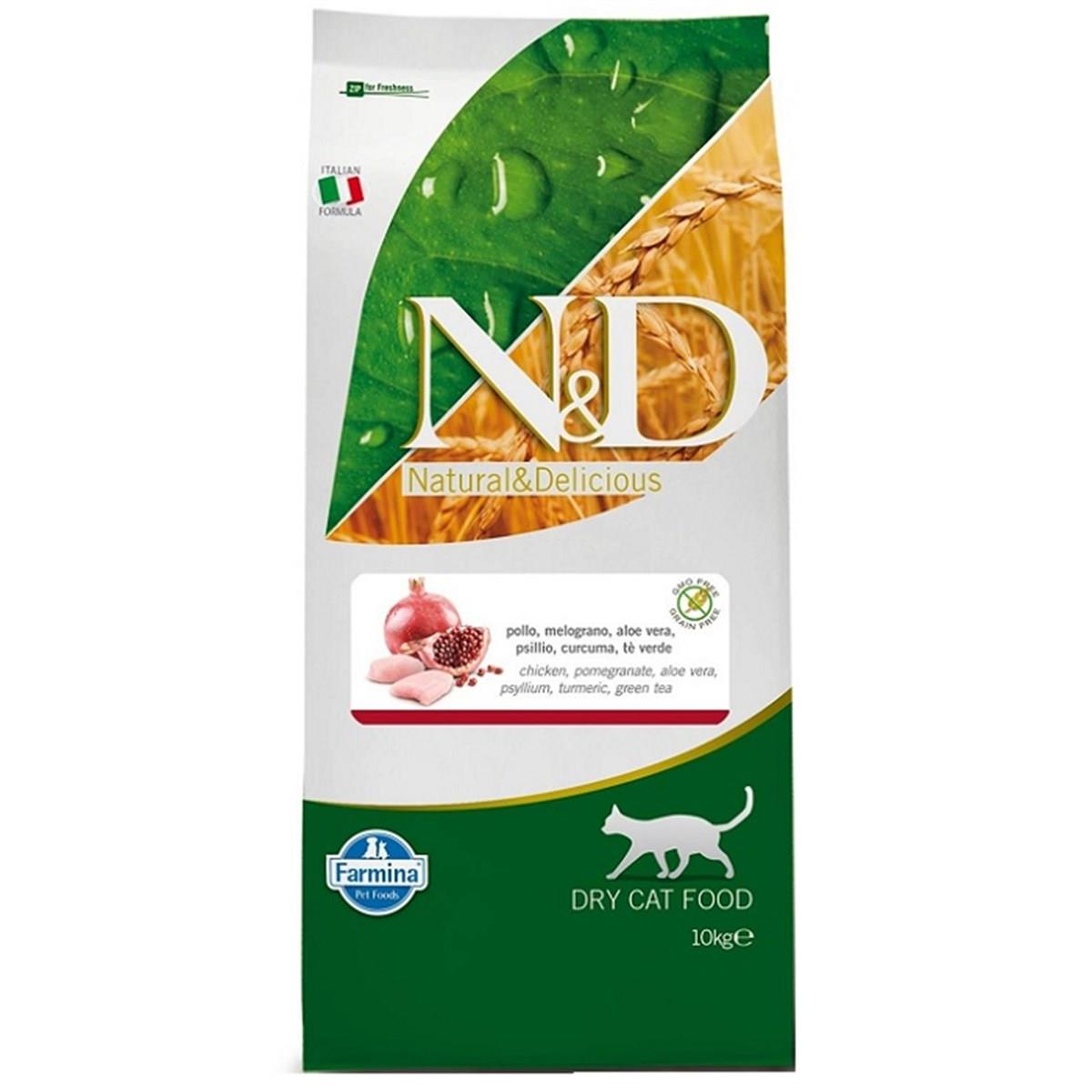 Nd Tahılsız Tavuk Etli Narlı Yetişkin Kedi Maması 10 Kg Nd Tahılsız Tavuk Etli Narlı Yetişkin Kedi Maması 10 Kg