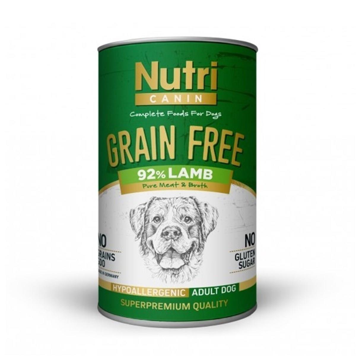 Nutri Canin Kuzulu Patatesli Köpek Konservesi 400 gr Nutri Canin Kuzulu Patatesli Köpek Konservesi 400 gr