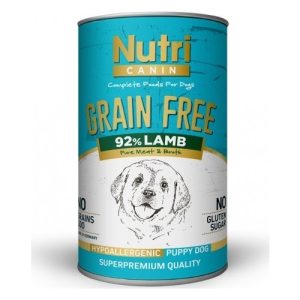 Nutri Canin Puppy Kuzulu Patatesli Yavru Köpek Konservesi 400 gr