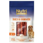 Nutri Canin Rawhide Ördek Eti Sarılı Kemik Köpek Ödülü 80 Gr