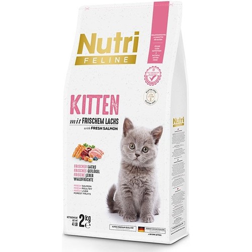 Nutri Feline Kitten Somonlu Yavru Kedi Maması 2 Kg Nutri Feline Kitten Somonlu Yavru Kedi Maması 2 Kg