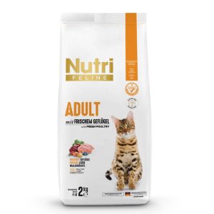 Nutri Feline Poultry Kümes Hayvanlı Yetişkin Kedi Maması 2 Kg
