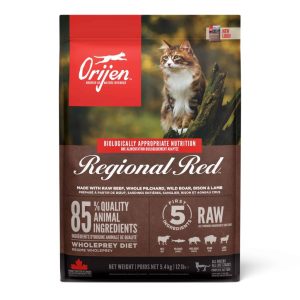 Orijen Regional Red Kırmızı Etli Tahılsız Kedi Maması 5
