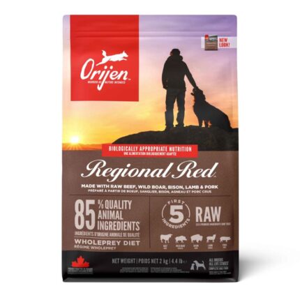 Orijen Regional Red Kırmızı Etli Tahılsız Köpek Maması 2 Kg