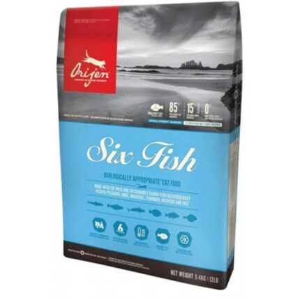 Orijen Six Fish Tahılsız 6 Balıklı Kedi Maması 1