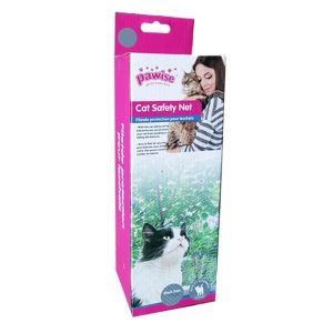 Pawise Balkon Kedi Koruma Şeffaf Ağ 8 x 3 Mt
