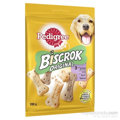 Pedigree Biscrok Original Köpek Ödül Bisküvisi 200 Gr Pedigree Biscrok Original Köpek Ödül Bisküvisi 200 Gr