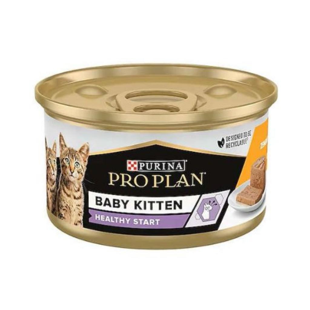 Pro Plan Baby Kitten Tavuklu Yeni Doğan Yavru Kedi Konservesi 85 gr Pro Plan Baby Kitten Tavuklu Yeni Doğan Yavru Kedi Konservesi 85 gr