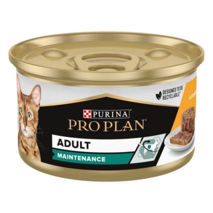 Pro Plan Tavuklu ve Sebzeli Yetişkin Kedi Konservesi 85gr