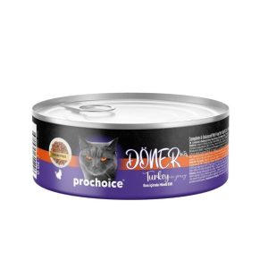 Prochoice Doner Bites Yetişkin Hindili Kedi Konservesi 70 GR