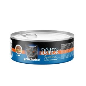 Prochoice Doner Bites Yetişkin Sardalyalı Kedi Konservesi 70 GR