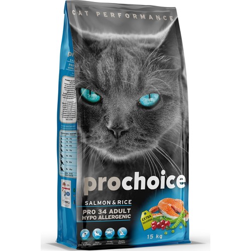 Prochoice Somonlu Yetişkin Kedi Maması 15 Kg Prochoice Somonlu Yetişkin Kedi Maması 15 Kg