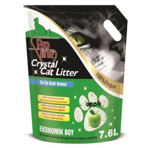 Proline Silika Elma Kokulu Kristal Kedi Kumu 7