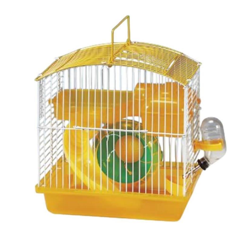 Qh Pet Cage Hamster Kafesi (23x17x25) Karışık Renkli Qh Pet Cage Hamster Kafesi (23x17x25) Karışık Renkli