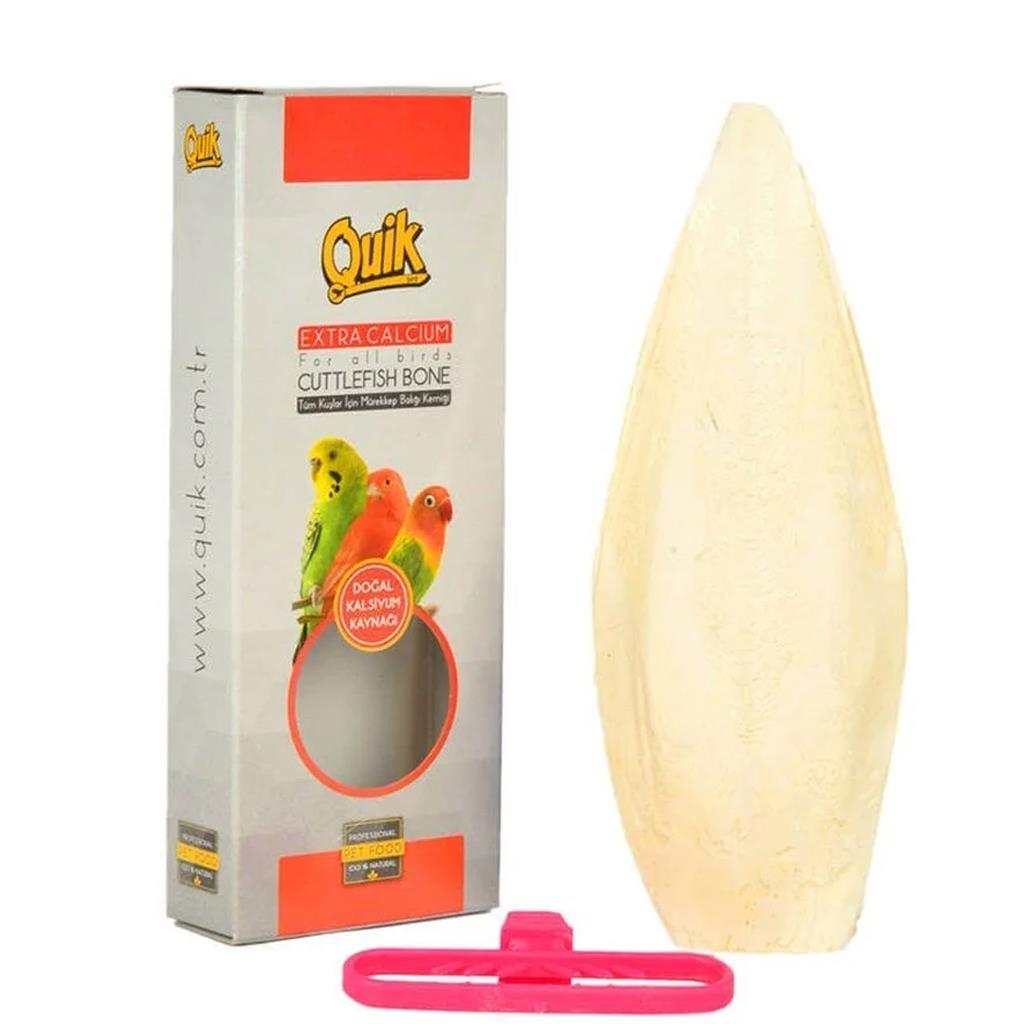 Quik Mürekkep Balığı Kemiği Orta Boy Quik Mürekkep Balığı Kemiği Orta Boy