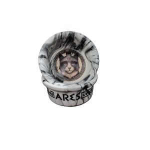 Raccoon Olimpos Serisi Ares Kedi Seramik Mama ve Su Kabı 300 Ml