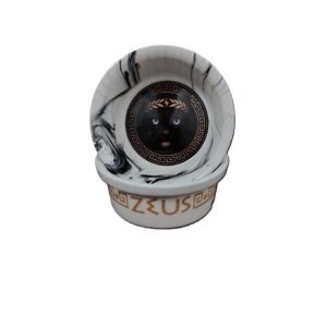 Raccoon Olimpos Serisi Zeus Kedi Seramik Mama ve Su Kabı 300 Ml