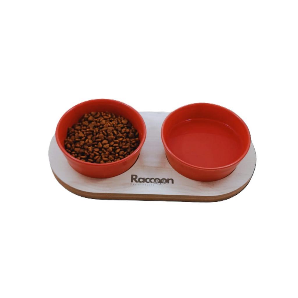 Raccoon Zeus Çift Tablalı Kırmızı 13 Cm Raccoon Zeus Çift Tablalı Kırmızı 13 Cm